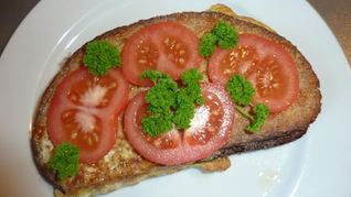 Бутерброд с моцареллой для короля