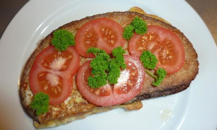 Рецепт бутерброд с моцареллой для короля