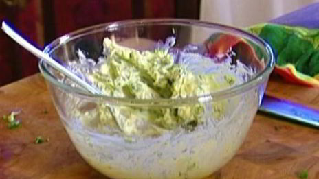 бутерброд с раками и маскарпоне