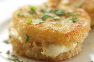 Бутербродики из картофеля с сыром