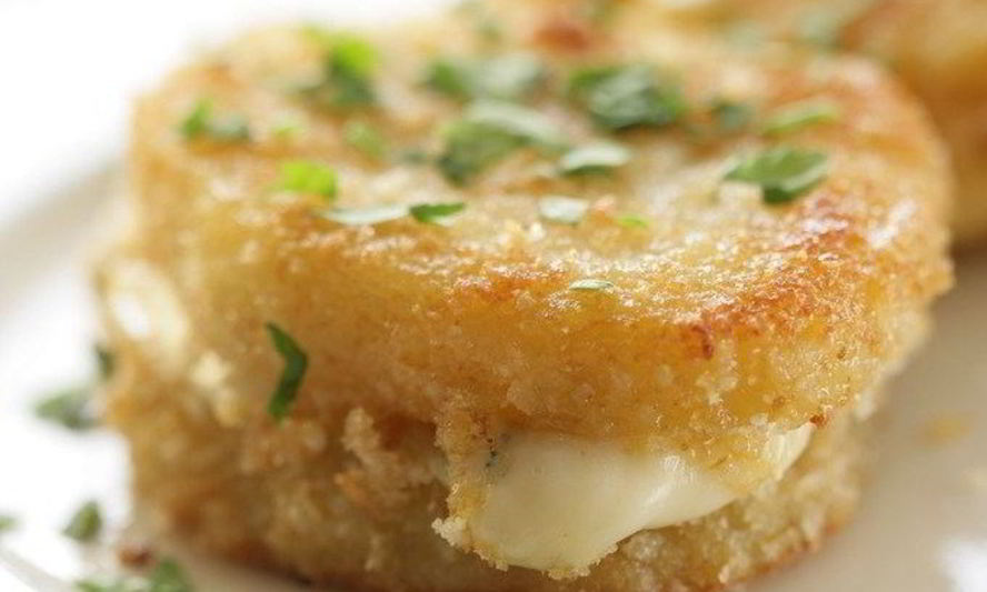 Рецепт бутербродики из картофеля с сыром