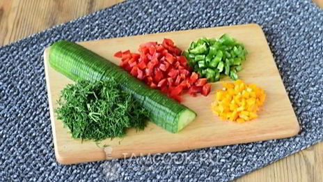 бутербродный торт праздничный