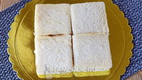 бутербродный торт праздничный