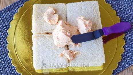 бутербродный торт праздничный