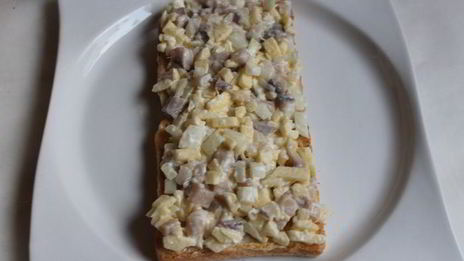 бутербродный торт