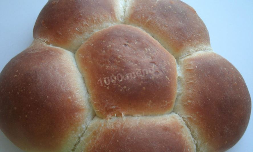 Рецепт бутербродные булочки ромашки