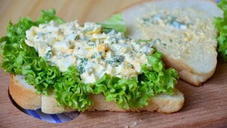 бутерброды для пикника сэндвич с яичным салатом