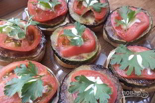 Бутерброды из кабачков