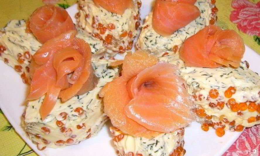 Рецепт бутерброды к празднику