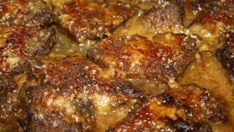 бутерброды с глазированной печенью