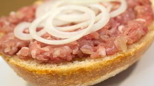 Горячие бутерброды с фаршем