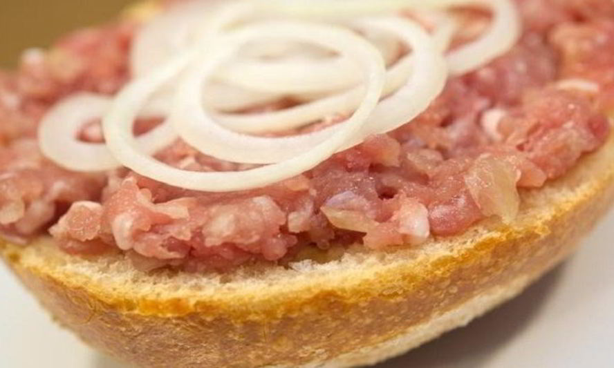 Рецепт горячие бутерброды с фаршем