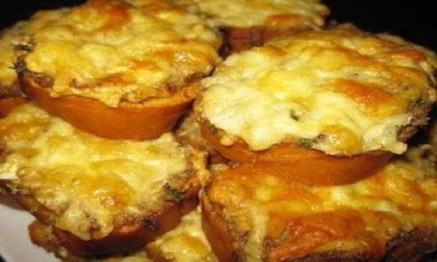 Рецепт горячие бутерброды с рыбой