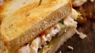 Горячие бутерброды с творогом