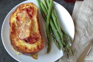 Горячие бутерброды с ветчиной и сыром