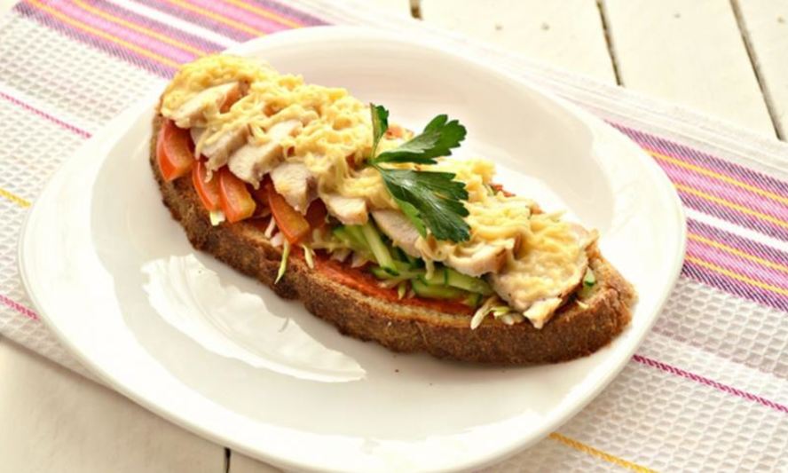 Рецепт горячие закусочные бутерброды