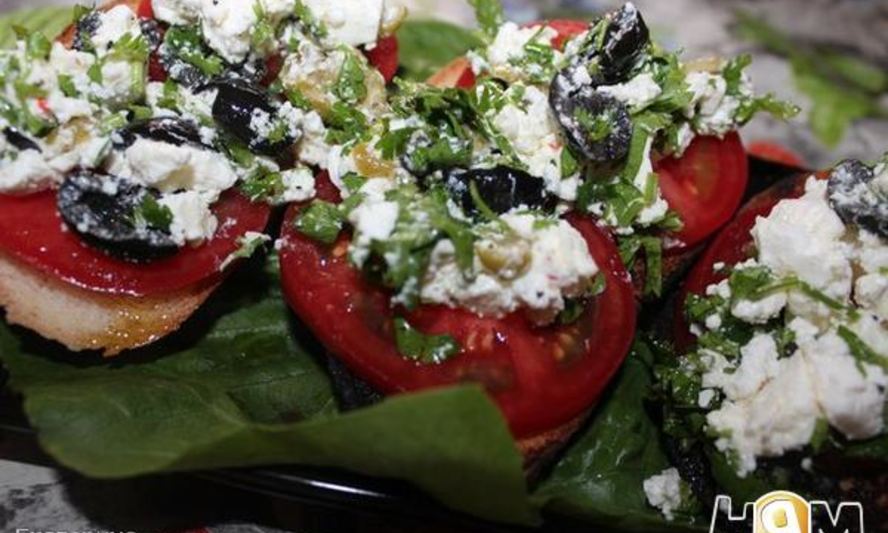 Рецепт греческие бутерброды