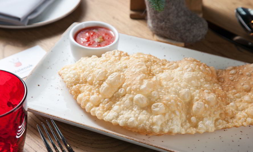 Рецепт чебурек с брынзой