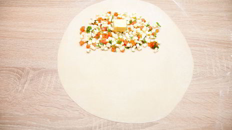 чебурек с брынзой