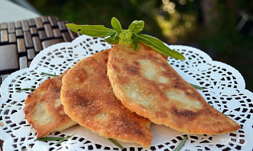 Рецепт чебуреки домашние с мясом