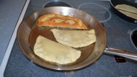чебуреки домашние с мясом