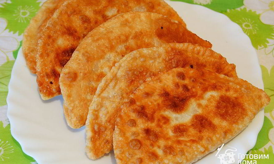 Рецепт чебуреки домашние