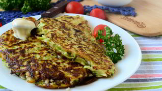 Чебуреки из кабачков