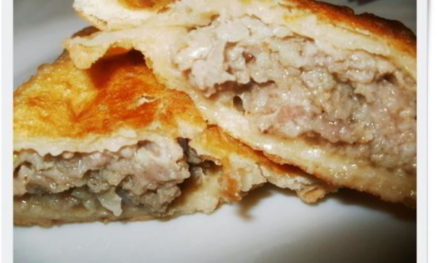 Рецепт чебуреки из трех видов мяса