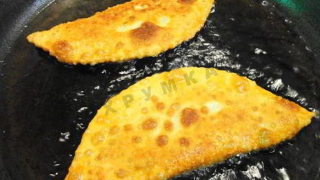 чебуреки из заварного теста с добавлением водки