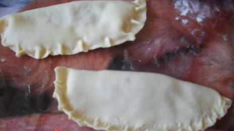 чебуреки из заварного теста