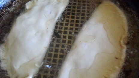 чебуреки из заварного теста