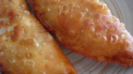 чебуреки из заварного теста