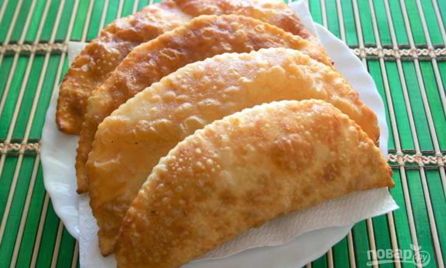 Рецепт чебуреки с говядиной