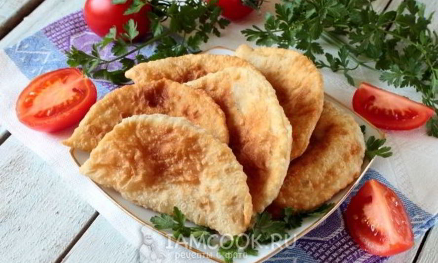 Рецепт чебуреки с капустой