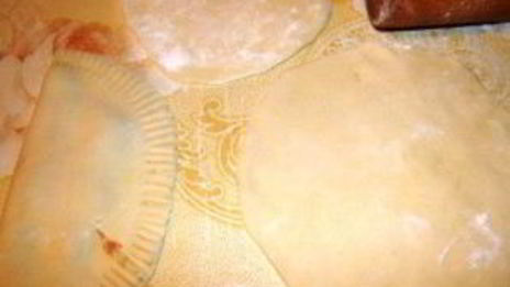 чебуреки с куриным фаршем