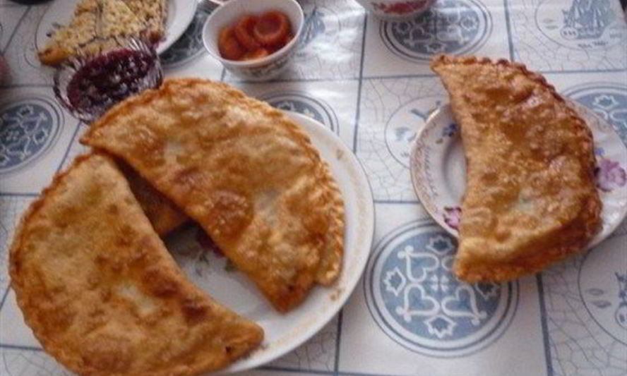 Рецепт чебуреки со свининой и говядиной