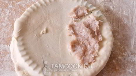 домашние чебуреки с мясом