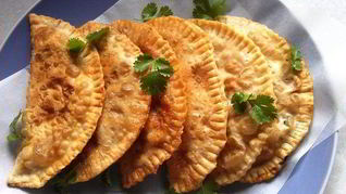 Домашние чебуреки с сочной мясной начинкой