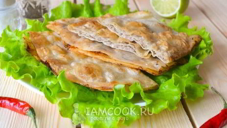 ленивые чебуреки из лаваша