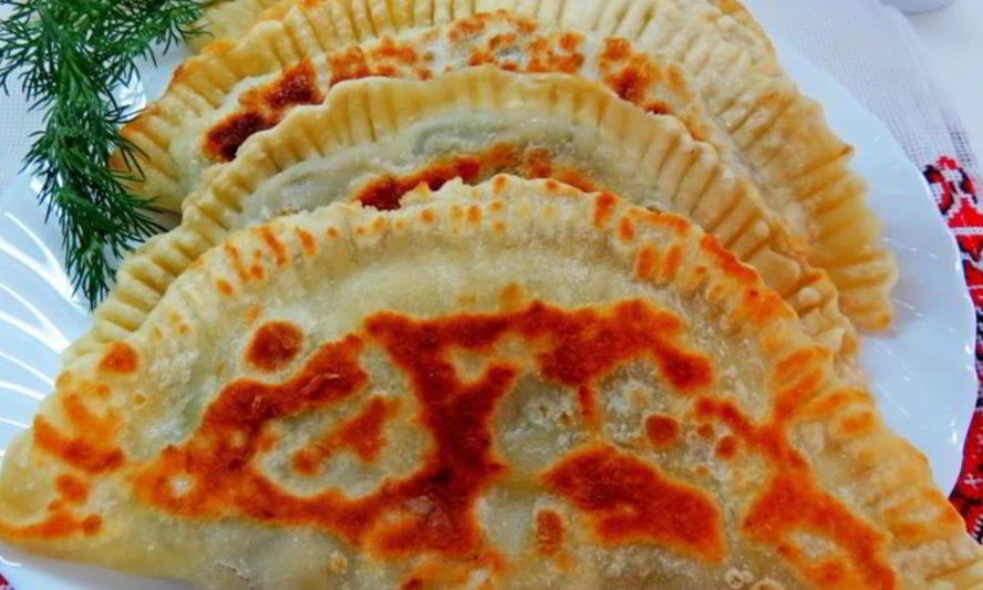 Рецепт постные чебуреки с картофелем и грибами