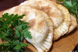 Заварное тесто для чебуреков