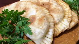 Заварное тесто для чебуреков