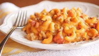 Макароны Чизбургер