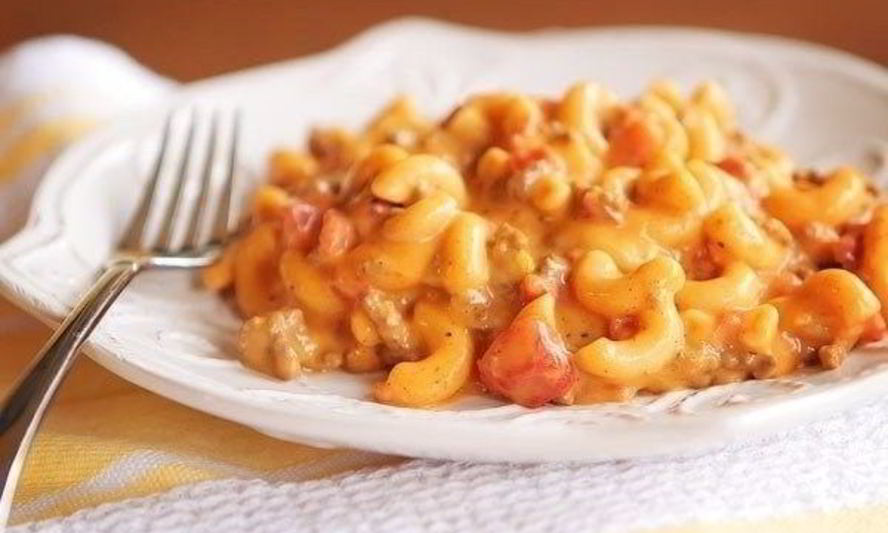 Рецепт макароны чизбургер