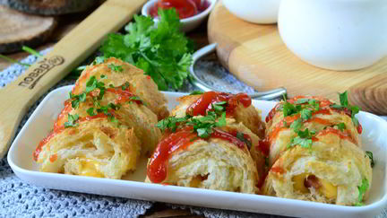 Закуска из сосисок