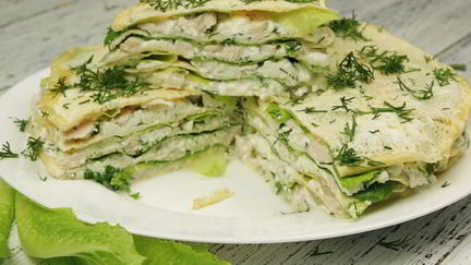 Закуска из творога