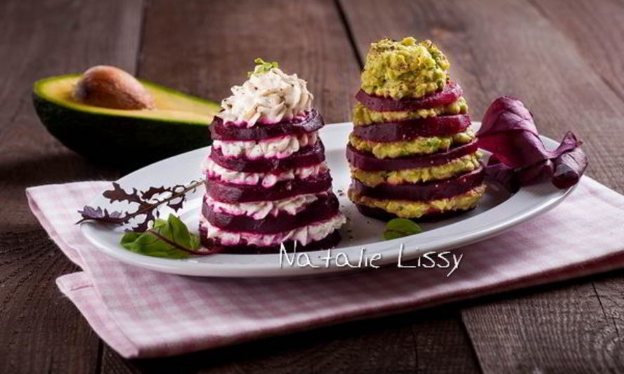 Рецепт елочки из свеклы — закуска на новый год