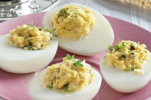 Фаршированные яйца с хреном