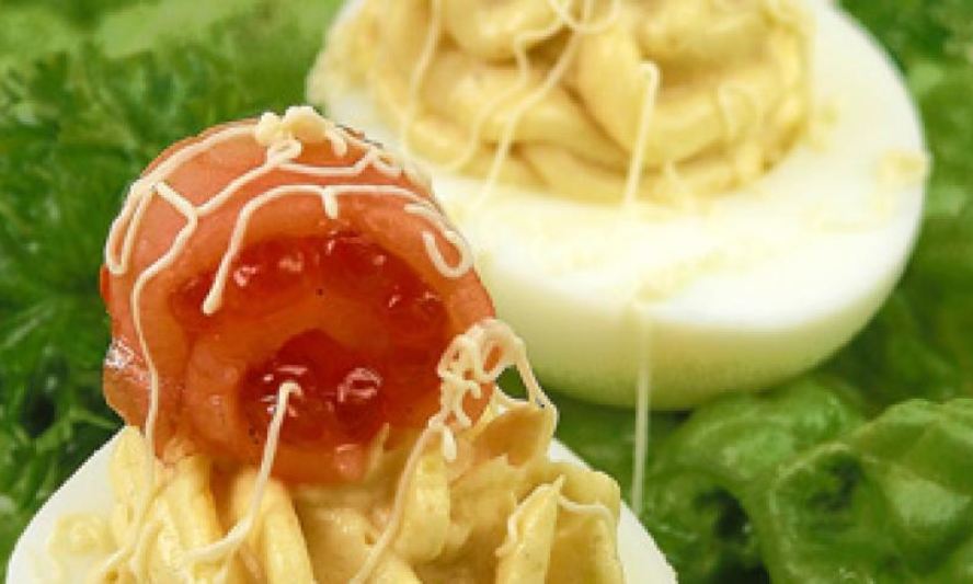 Рецепт яйца, фаршированные по-купечески
