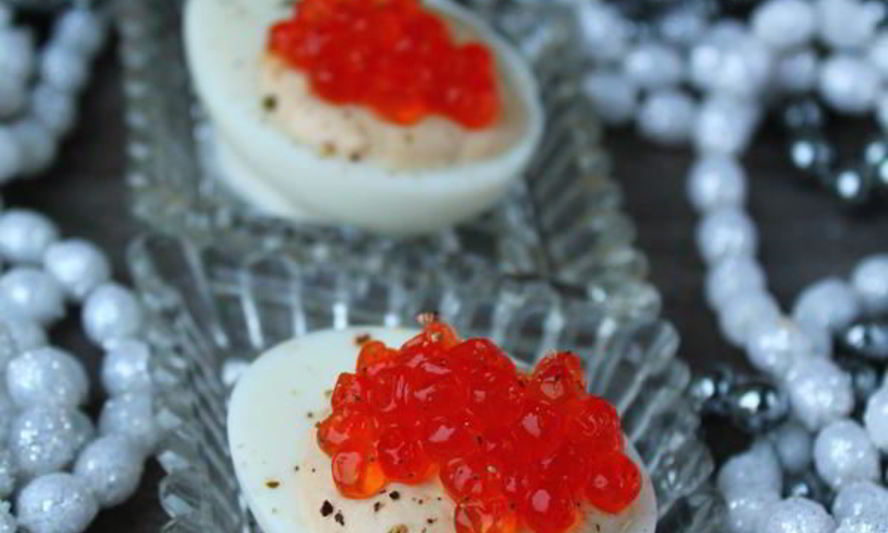 Рецепт яйца фаршированные с тунцом